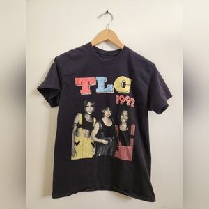 TLC 1992 Graphic T-Shirt Women's‎ Black Size Small/Medium Forever 21